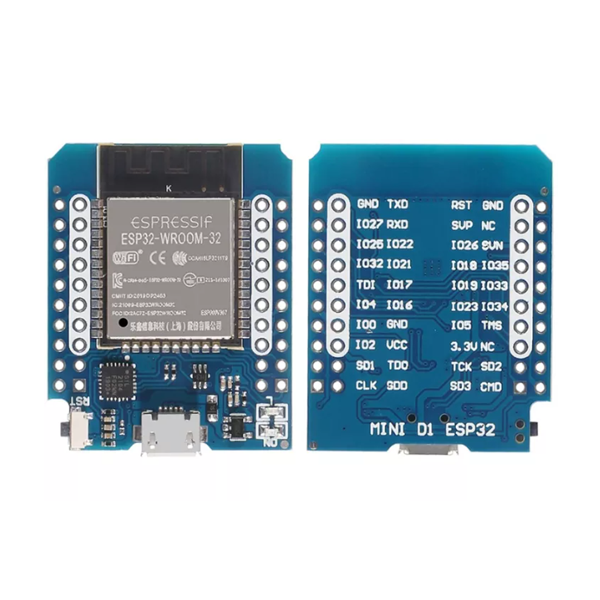D1 Mini NodeMCU ESP32 ESP-WROOM-32 WLAN WiFi Bluetooth Development Board 5V Compatible for Arduino