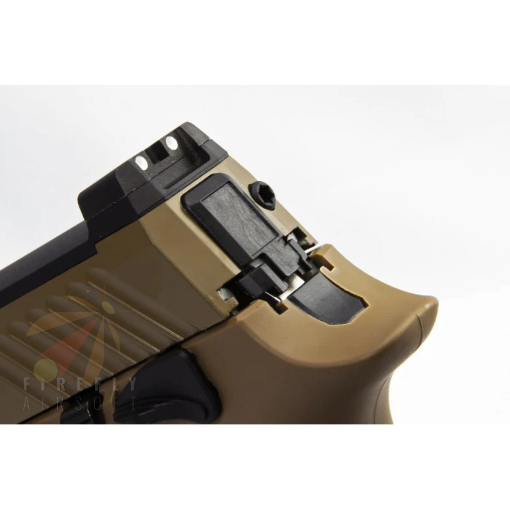 VFC / SIG AIR P320 M17 6mm Gas Version GBB Pistol (TAN)