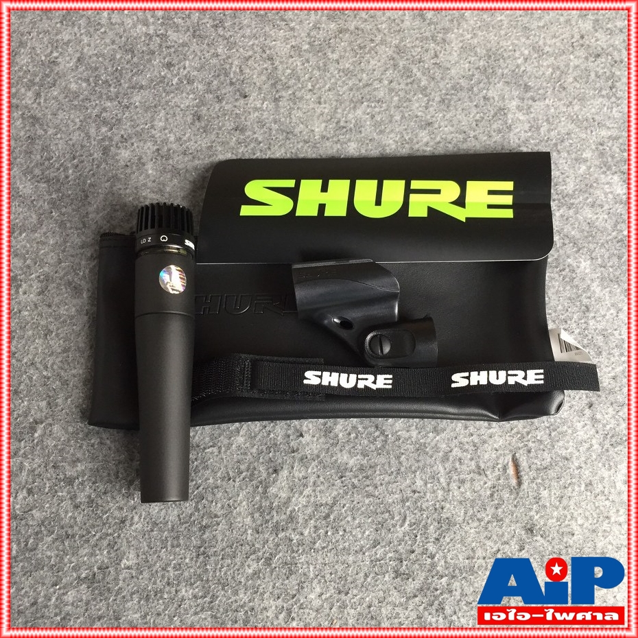 แท้มหาจักร* SHURE ไมโครโฟน รุ่น SM57LC SM57 SM 57 LC Instrument Microphone ชัวร์ ไมค์ ไมค์สาย ไมค์เครื่องดนตรี SM-57lc +++