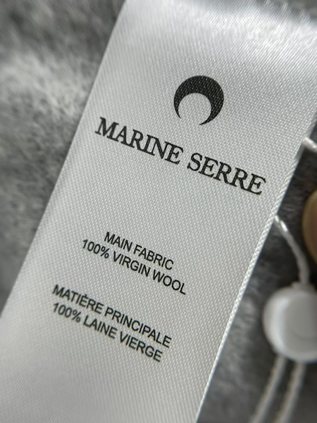 **DO** ผ้าพันคอ Marine Serre Moonogram argyle-pattern scarf ลายสองด้าน สินค้าใหม่ ของแท้