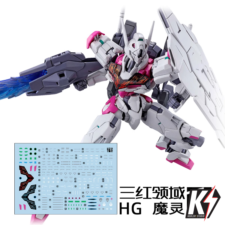 Waterdecal TRS HG LFRITH #ดีคอลน้ำสำหรับติดกันพลา กันดั้ม Gundam พลาสติกโมเดลต่างๆ