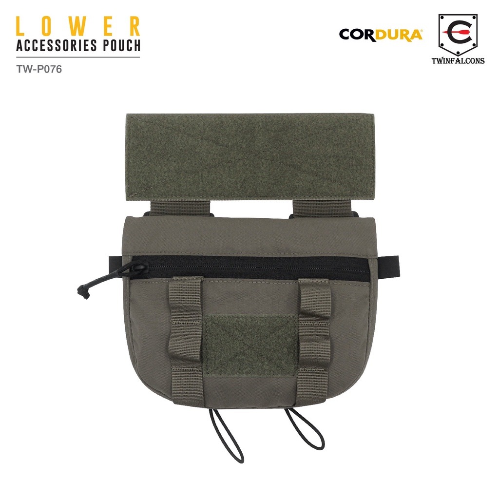 กระเป๋าเสริมติดเวส Lower Accessories Pouch ( Twinfalcons ) [ TW-P076 ]