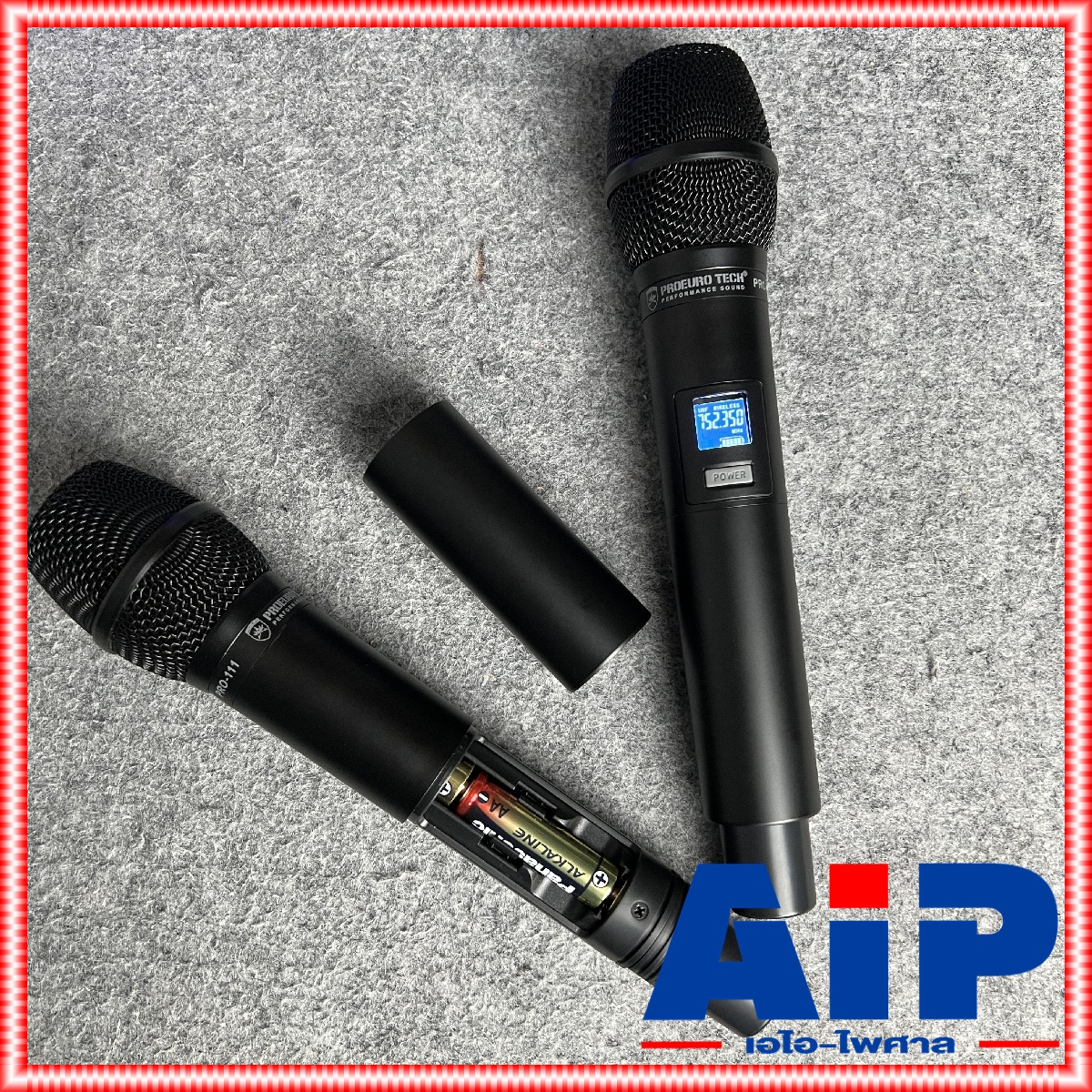 ความถี่ใหม่ กสทช PROEUROTECH PRO111 ไมค์ลอยมือถือคู่UHF มีกระเป๋า ไมค์ลอยคู่ ไมค์คาราโอเกะ PRO EUROTECH PRO 111 แถม อุปกรณ์ย้ายเสา กระเป๋าเก็บไมค์ PRO-111 โปรยูโรเทค ยูโรเทค เอไอ-ไพศาล
