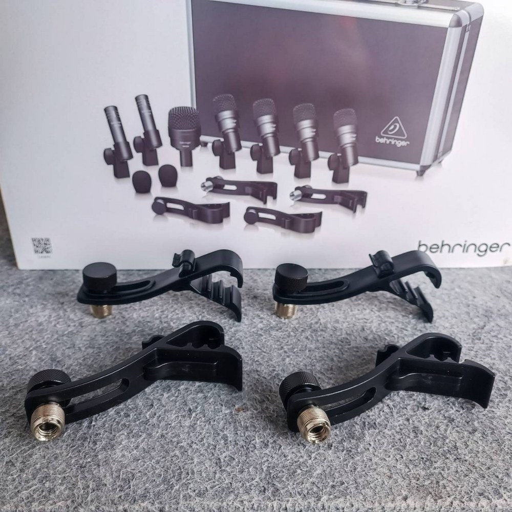 แถมกระเป๋าใส่ไมค์ BEHRINGER BC-1200 ไมค์กลอง7ชิ้น ชุดไมค์สำหรับจ่อกลองชุด BC1200 BC 1200 ชุดไมค์7ตัว ไมค์ชุด MIC Professional 7-Piece Drum Microphone +++ เอไอ-ไพศาล