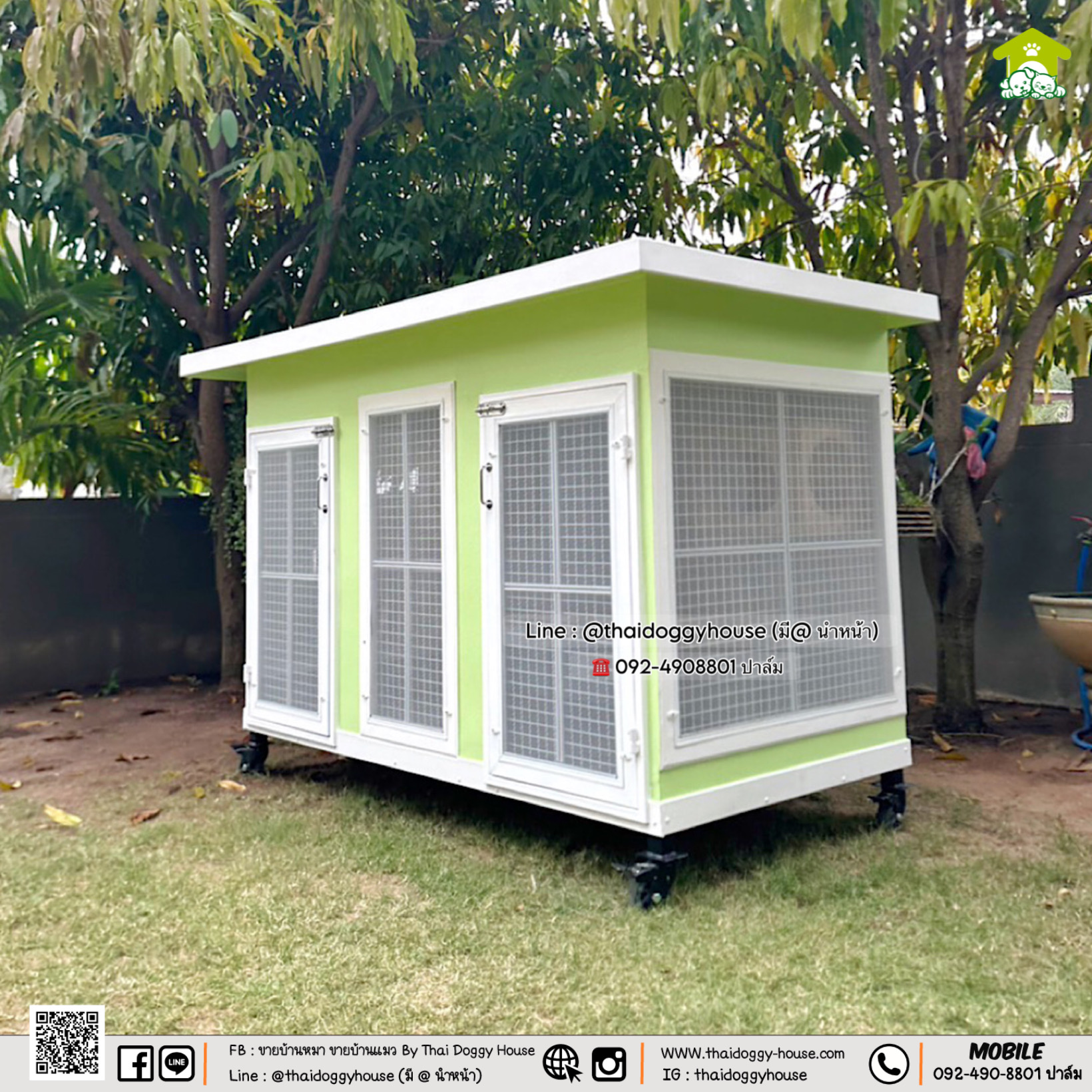 🏡 บ้านหมา บ้านแมว " 𝐁𝐎𝐗 𝐒𝐓𝐘𝐋𝐄 𝐁𝐘 𝐓𝐇𝐀𝐈 𝐃𝐎𝐆𝐆𝐘 𝐇𝐎𝐔𝐒𝐄