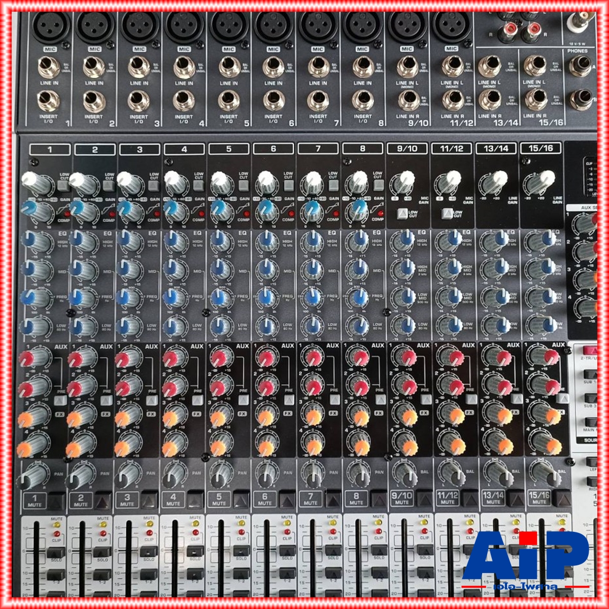 BEHRINGER XENYX-X2442USB mixer มิกเซอร์ BEHRINGER XENYX X2442FX Mixer เครื่องผสมสัญญาณเสียง มิกเซอร์ แบบอนาล็อค Behringer Xenyx X2442FX +++ เอไอ-ไพศาล