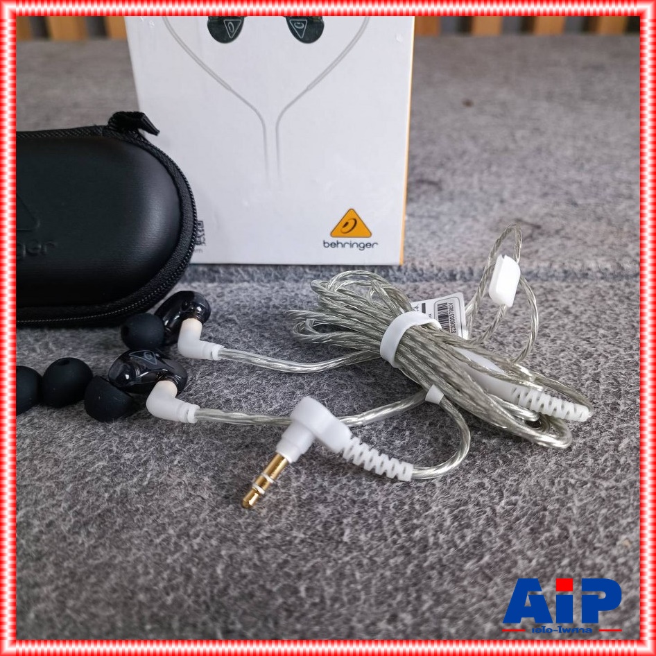 สีดำ BEHRINGER SD-251-CK หูฟัง หูฟังแบบอินเอียร์มอนิเตอร์ ขนาดพอดีหู ให้เสียงที่ครบทุกย่านเสียง SD 251 CK SD251CK +++ เอไอ-ไพศาล