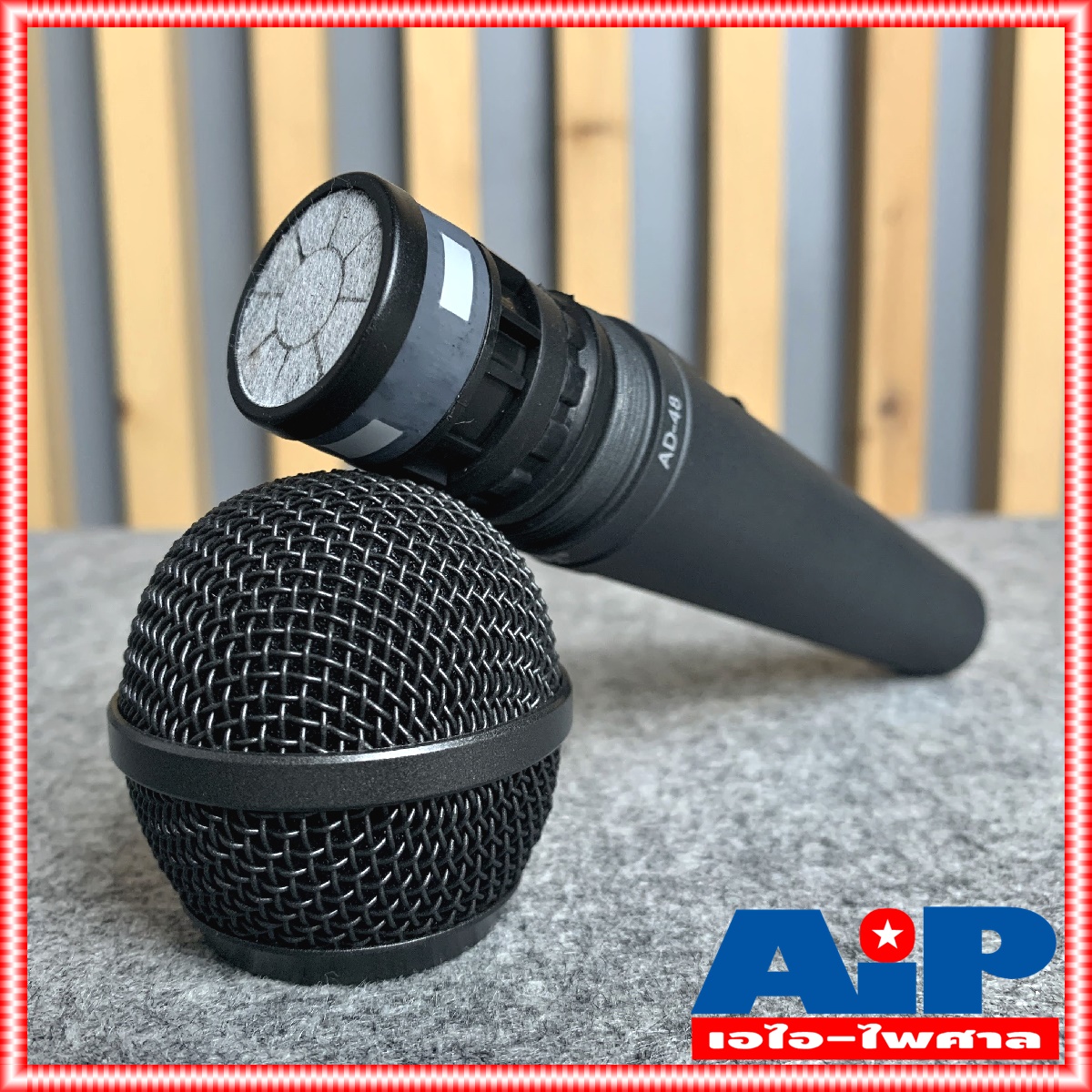 NPE AD-48 ไมค์สาย ไมค์ ไมโครโฟน AD 48 AD48 ไมค์สายNPE ไมค์พร้อมสาย MICROPHONE MIC ไมค์NPE ไมค์สายAD-48 เอไอ-ไพศาล