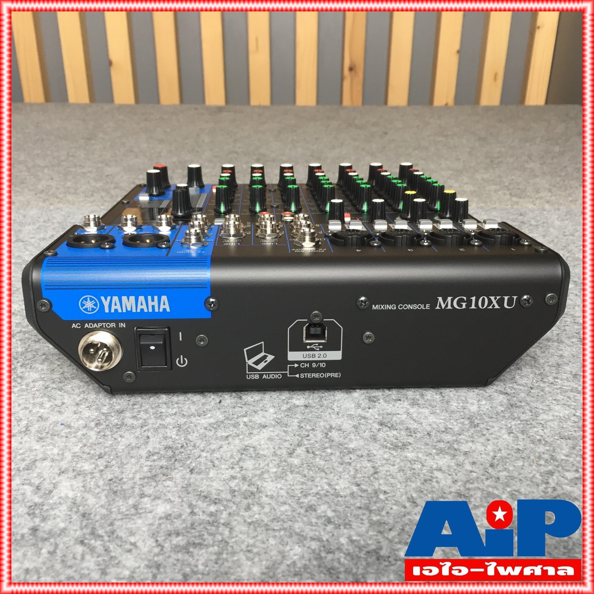 YAMAHA MG10XU MIXER รุ่น MG-10XU มิกซ์เซอร์ (ของแท้ 100% ประกัน สยามยามาฮ่า) ขนาด 10 ช่อง เอฟเฟค USB MG10 XU MG-10 MG 10 XU เอไอ-ไพศาล +++