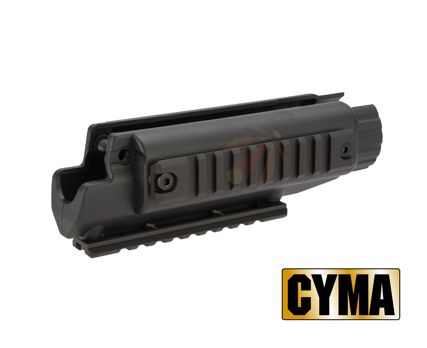 CYMA MP5 Removeable Rail Handguard Foregrip w/Outer Barrel-BK