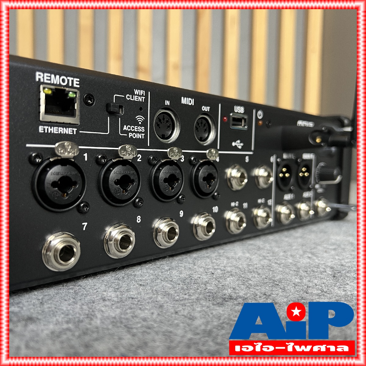 MIDAS MR-12 ของแท้ Digital MIXER ดิจิตอลมิกเซอร์ MIXER DIGITAL MR 12 MR12 มิกเซอร์ เครื่องผสมสัญญาณเสียง ดิจิตอล 12-Input 6-Aux