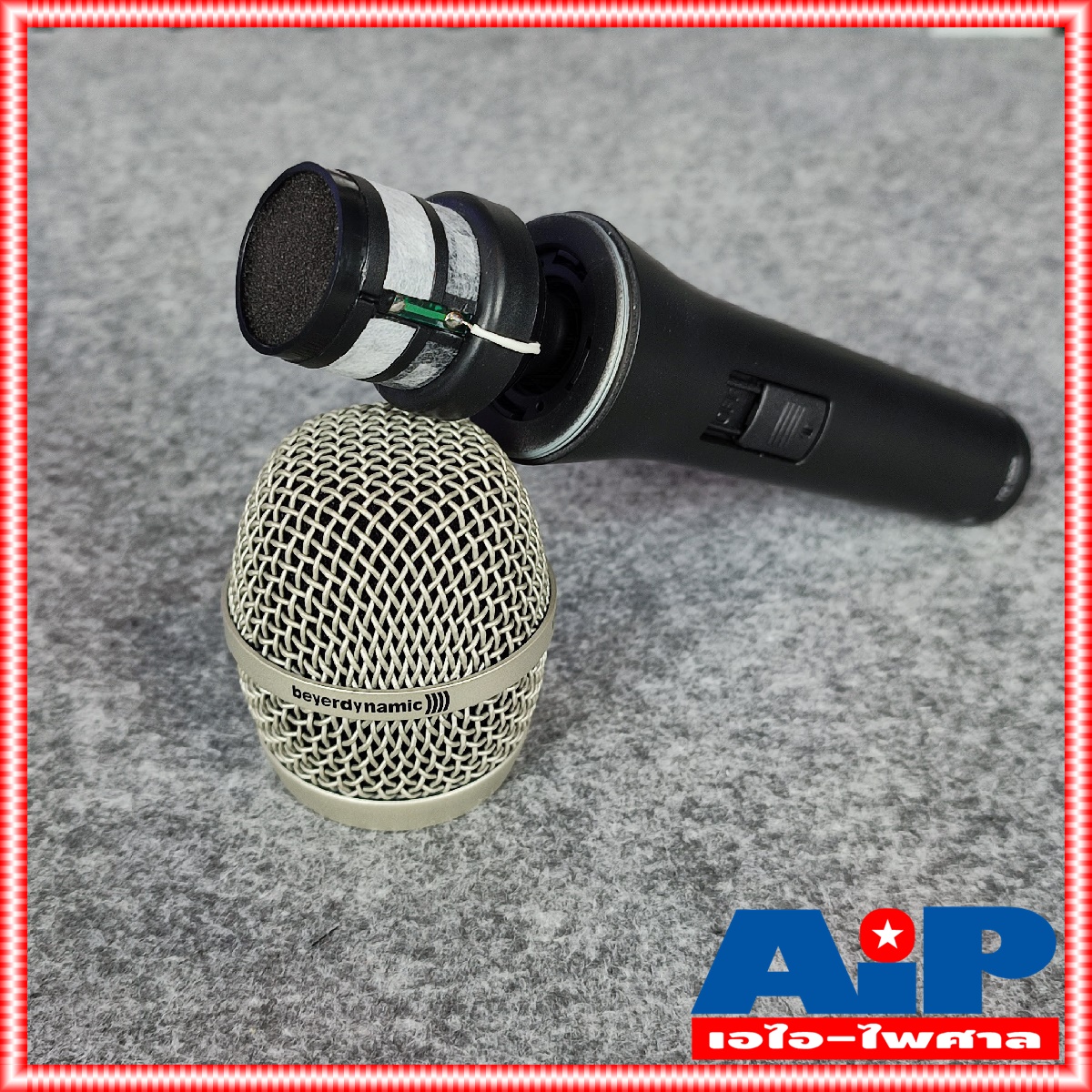 BEYERDYNAMIC TGV50S ไมค์มีสวิทซ์ (ไม่มีสายแถม) BEYER DYNAMIC TGV 50 S TGV-50 ไมค์โครโฟน ไมค์ร้องเพลง