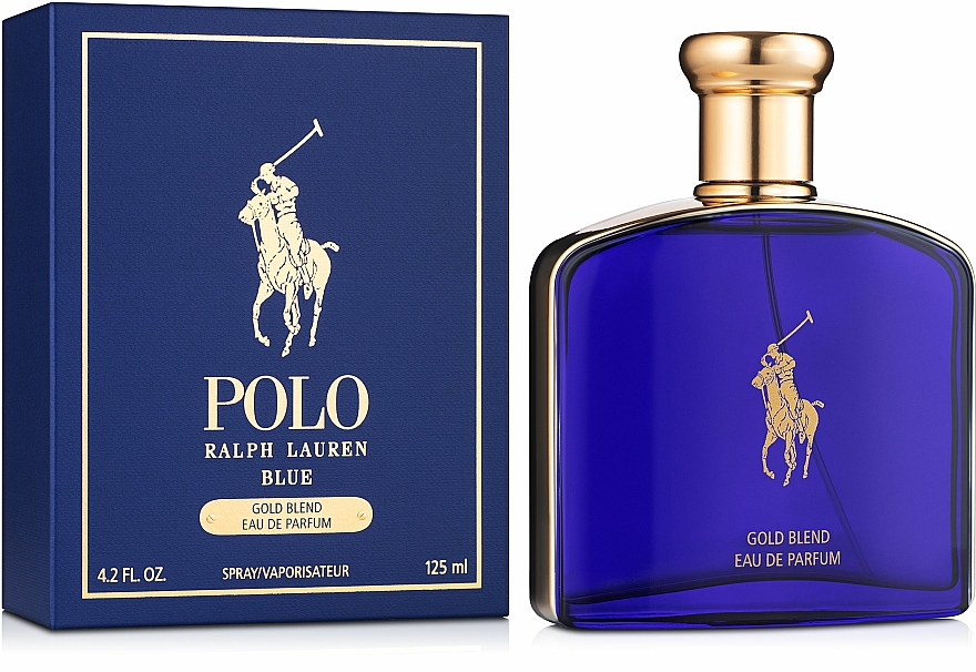 น้ำหอมแท้100% Ralph Lauren Polo Blue Gold Blend Limited Edition Eau de Parfum 125 ml.