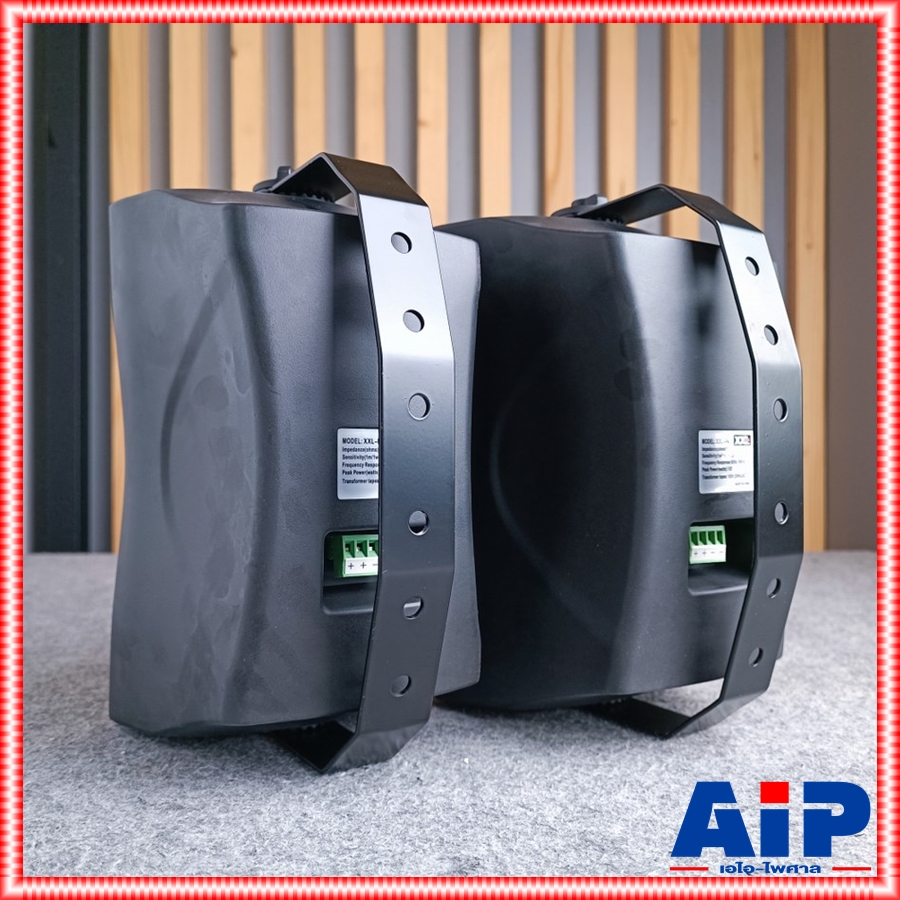 ลดล้างสต็อค XXL F-4 ลำโพงแขวน สีดำ ลำโพงติดผนัง ขนาด 4 นิ้ว พร้อมขาแขวน F 4 F4 เอไอ-ไพศาล