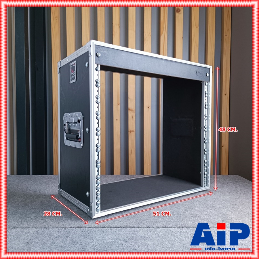 สีดำ RACK BL-10 สีดำ เปลือยหน้า-หลัง ลึก11นิ้ว แร็คใส่เครื่องเสียง COMPACT ไม่มีฝาปิด คอมแพ็ค BL 10 BL10 เอไอ-ไพศาล