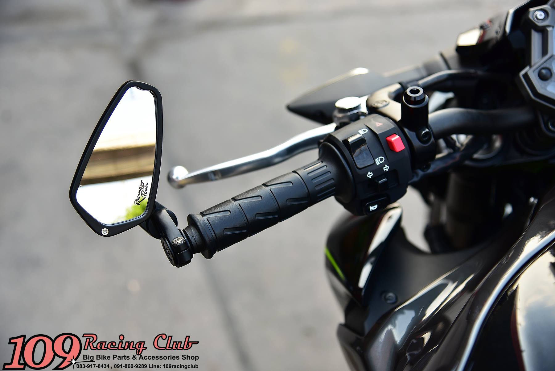 กระจกปลายแฮนด์ Racing Power