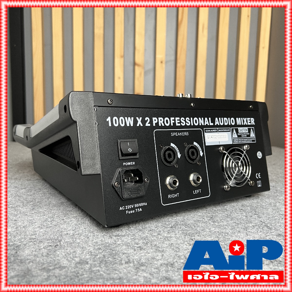 MYNPE GT-420 POWERMIX USB บลูทูธ MY NPE GT420 เพาเวอร์มิก มิกซ์ มิกเซอร์ เครื่องเสียง GT 420 เอไอ-ไพศาล