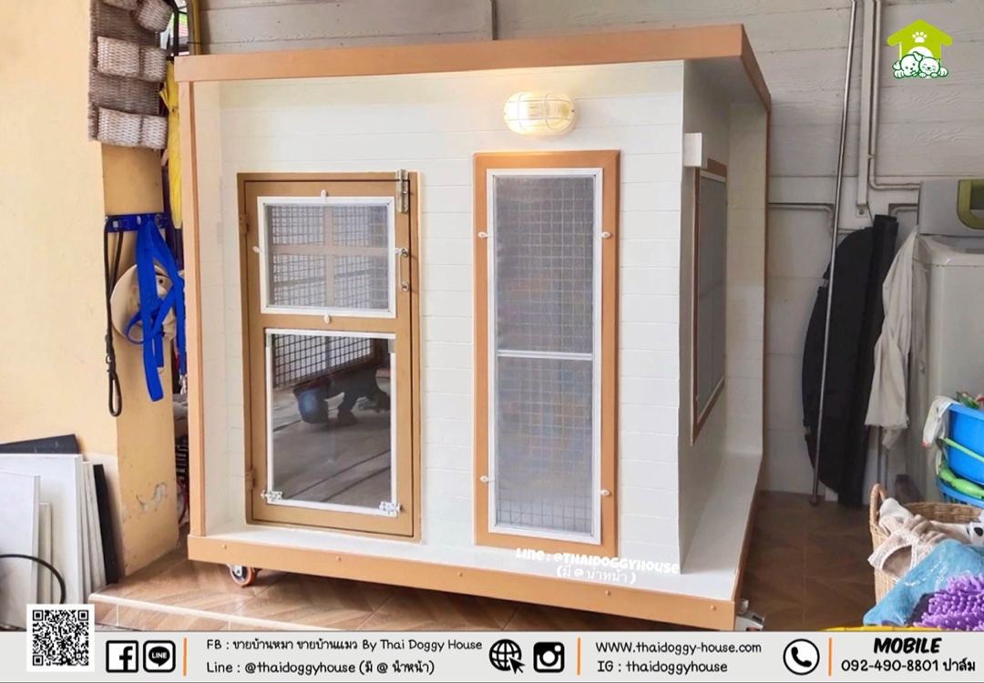 บ้านหมา บ้านแมว "𝐁𝐎𝐗 𝐒𝐓𝐘𝐋𝐄" โทนสีมินิมอล น่ารักมากๆ 🤎🤍