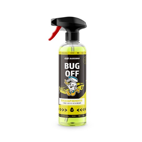 GLOSSBRO Bug Off, สเปรย์ขจัดคราบแมลงและยางไม้ 500ml