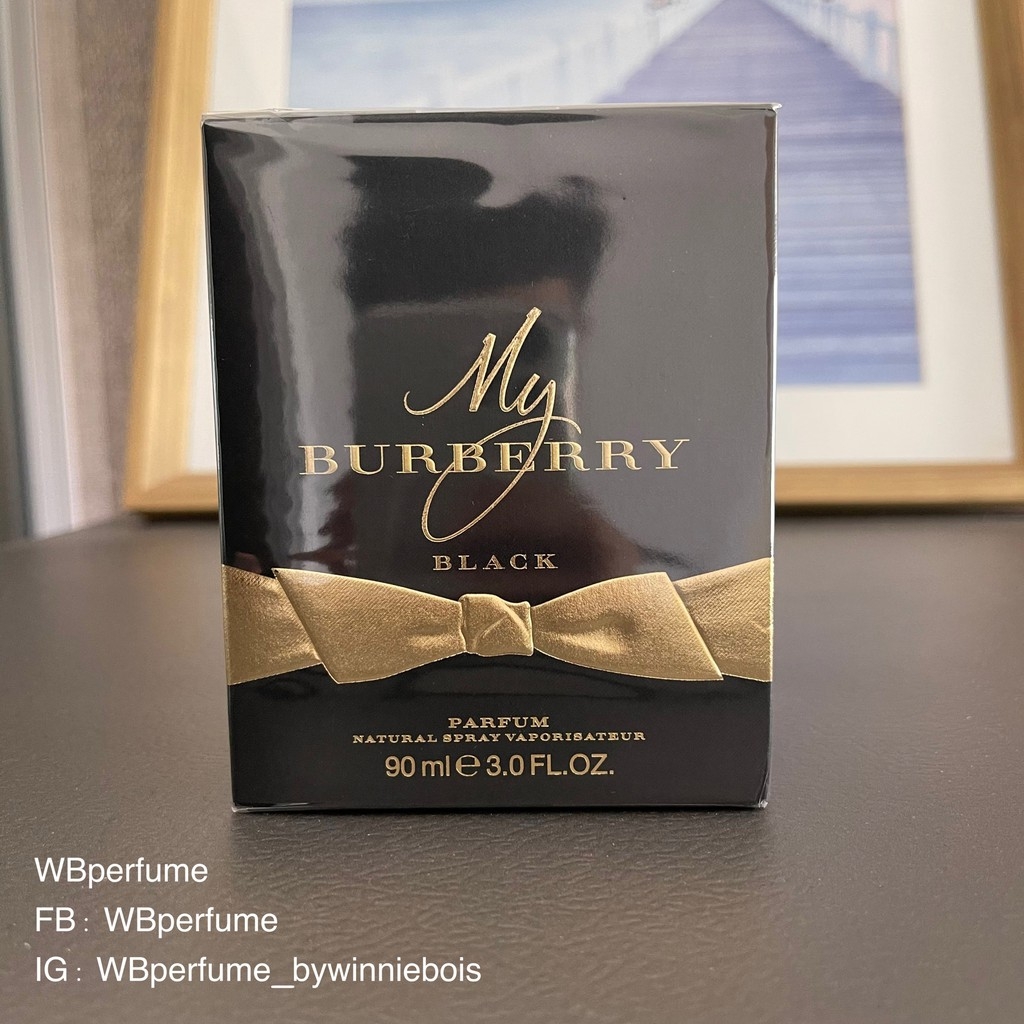 new package น้ำหอมแท้100% My Burberry Black EDP ปริมาณ 90 มล.