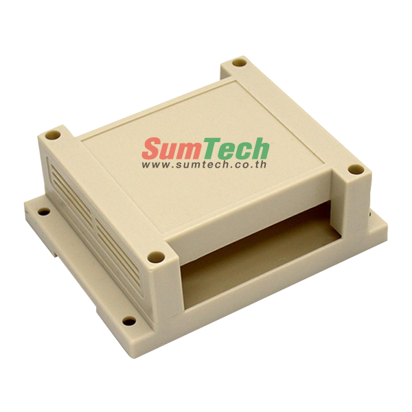 abs plastic 115X90X40mm distribution din rail enclosure supply (Black)