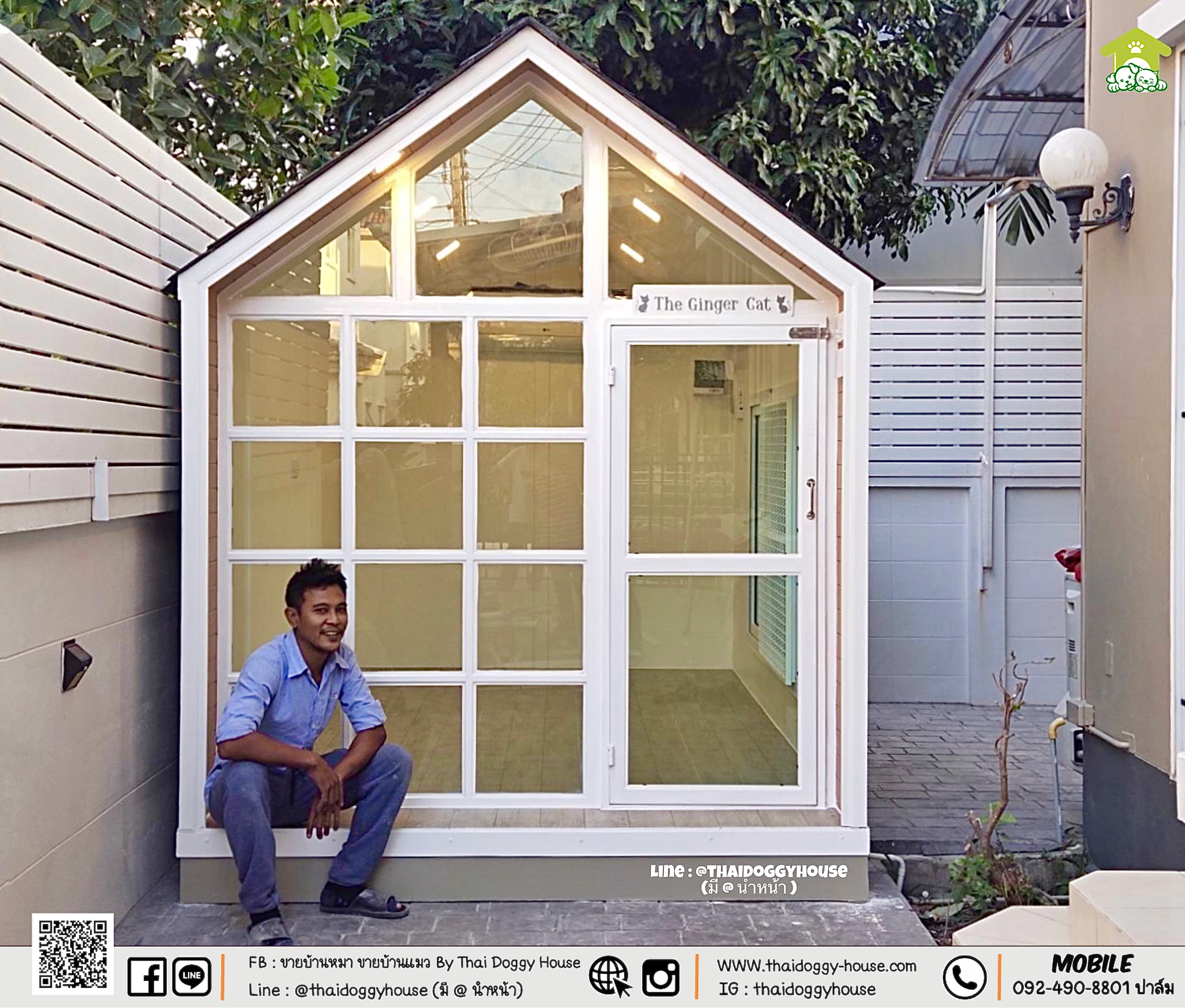 ✨✨ 𝐓𝐇𝐀𝐈 𝐃𝐎𝐆𝐆𝐘 𝐇𝐎𝐔𝐒𝐄 ✨✨ 🏠 บ้านหมา บ้านแมว " 𝐍𝐎𝐑𝐃𝐈𝐂