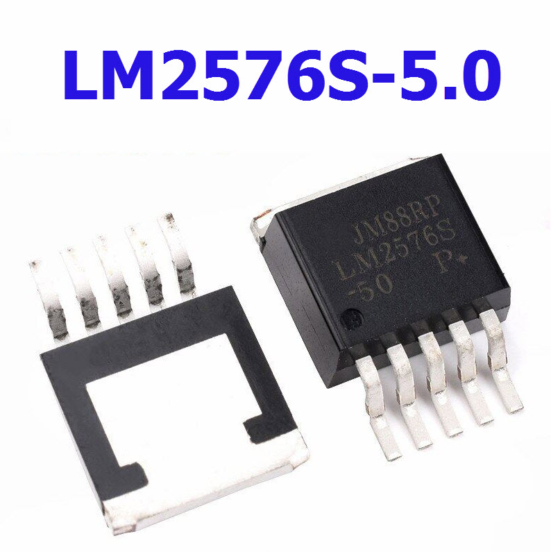 LM2576S 5.0V (D2PAK) 52 KHz 3A Step-Down Voltage Regulator