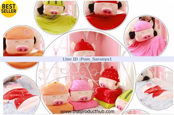 หมอนผ้าห่ม,หมอน,ตุ๊กตาหมอนผ้าห่ม , ของที่ระลึกสินค้าไทย, ของชำร่วยม ของแจก,สินค้าไทย
