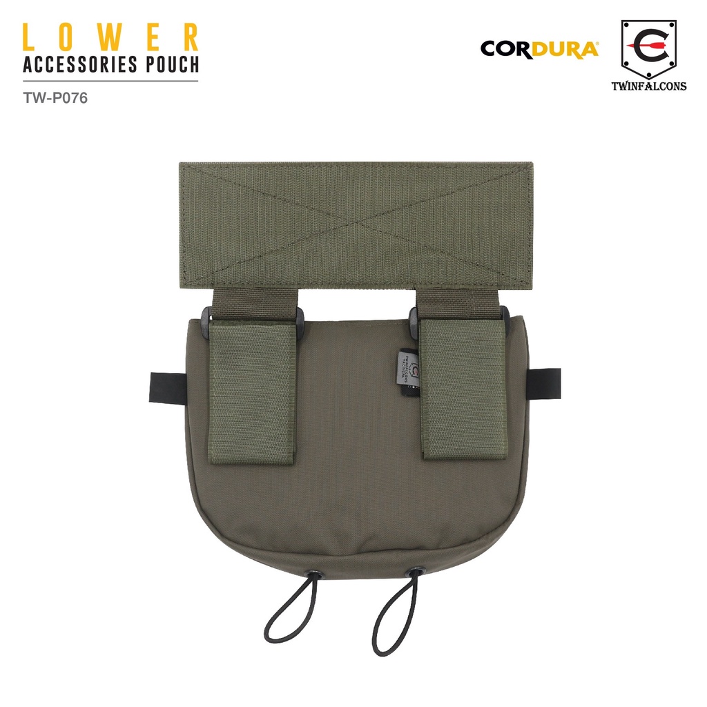กระเป๋าเสริมติดเวส Lower Accessories Pouch ( Twinfalcons ) [ TW-P076 ]