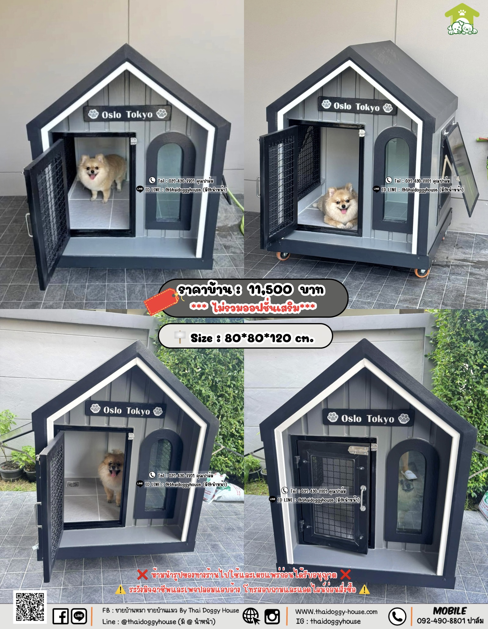 บ้านหมา บ้านแมว 𝐓𝐡𝐚𝐢 𝐝𝐨𝐠𝐠𝐲 𝐡𝐨𝐮𝐬𝗲