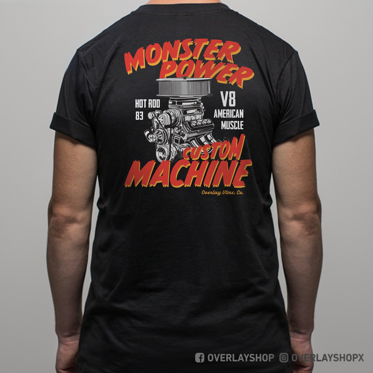 MONSTER V8 TEE