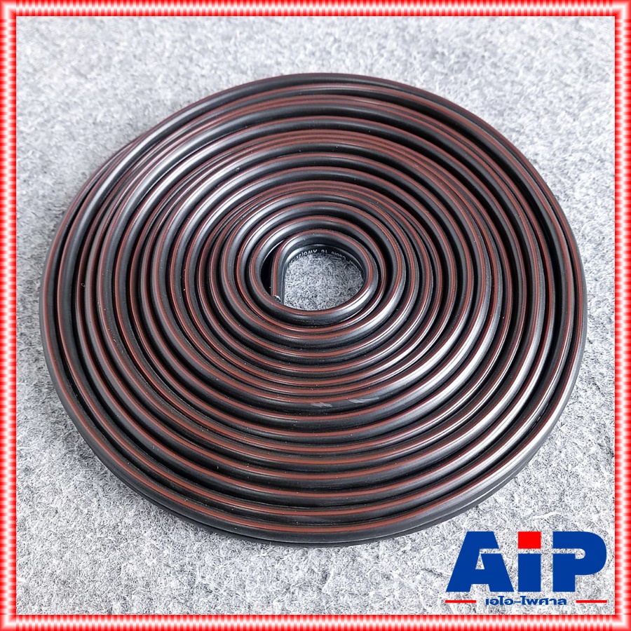 ลดล้างสต็อค สายภายในขึ้นเกลือ ขด5เมตร สายลำโพง CM CM-S1816 2X1.5 สายลำโพงคู่ CMS1816 CM S1816 สายลำโพงดำแดง สายลำโพงCM ดำ-แดง เอไอ-ไพศาล