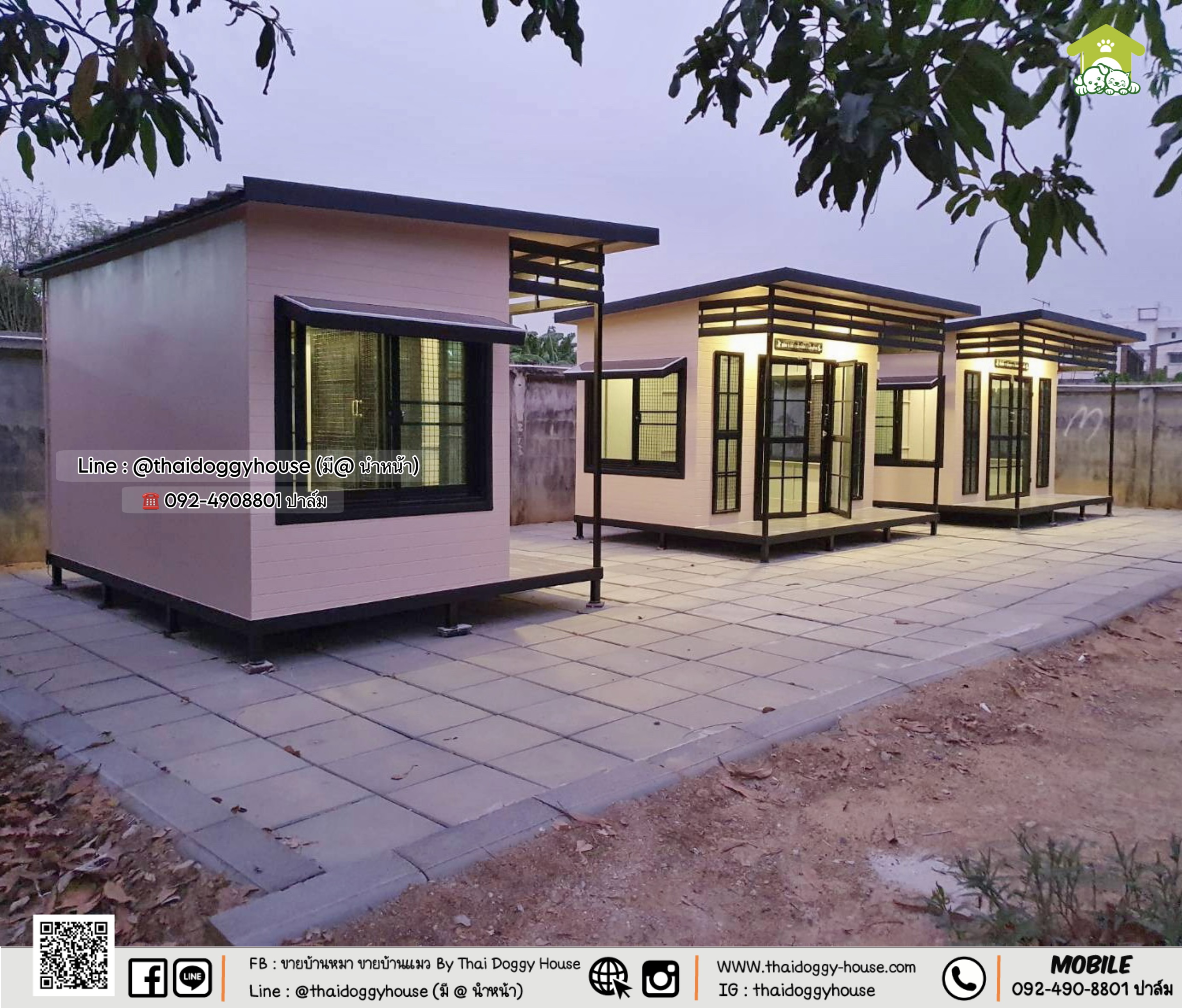 บ้านหมา บ้านแมว บ้านสัตว์เลี้ยง 𝐓𝐡𝐚𝐢 𝐝𝐨𝐠𝐠𝐲 𝐡𝐨𝐮𝐬𝐞 𝐌𝐨𝐝𝐞𝐫𝐧 𝐒𝐭𝐲𝐥e