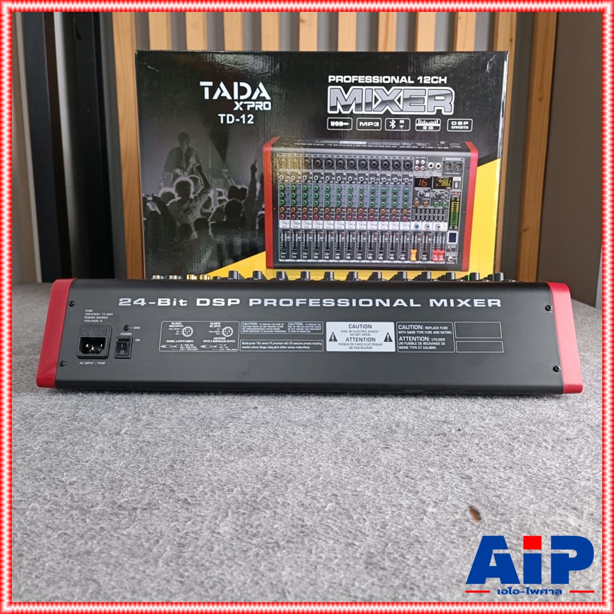 TADA TD-12 MIXER TADA TD 12 มิกซ์เซอร์ ธาดา รุ่นTD12 มิกซ์เซอร์อนาล็อกมิกเซอร์ TADA มิกเซอร์(MIXER) TD-12 เอไอ-ไพศาล