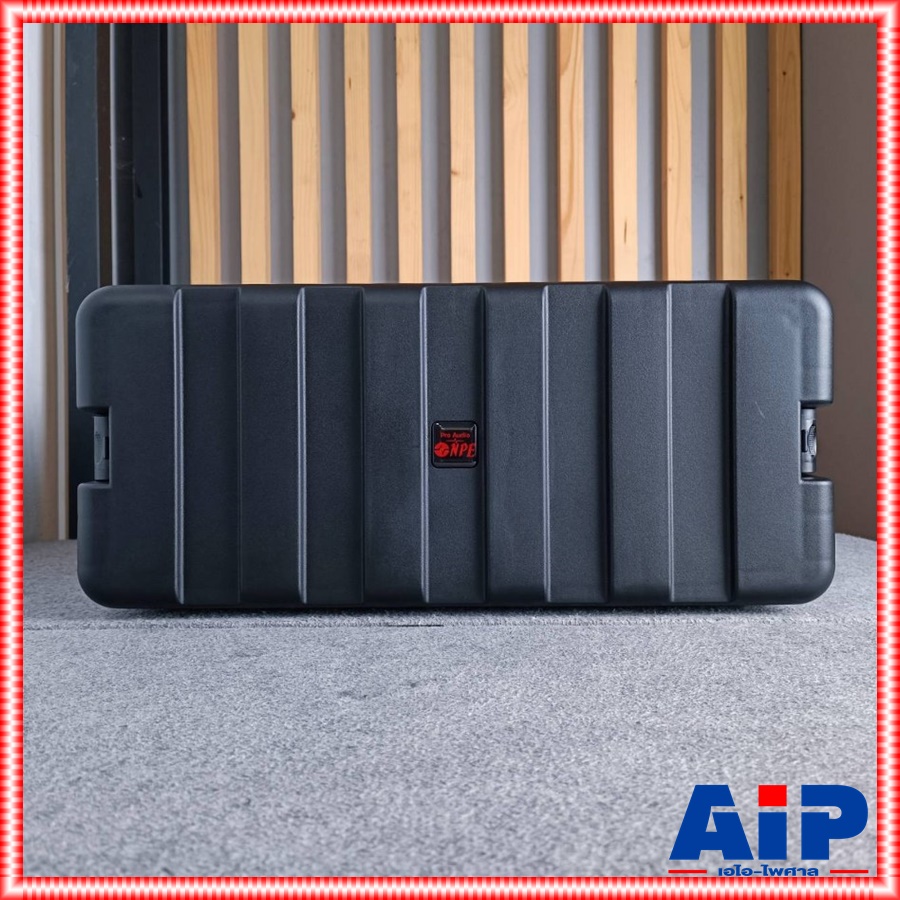 NPE PP-4U RACK ลึก19นิ้ว แร็คพลาสติก Polypropylene (PP) พลาสติกหล่ออย่างดี เอ็นทีเอส แร็คใส่อุปกรณ์ แร็คพีพี PP 4 U PP4U เอไอ-ไพศาล