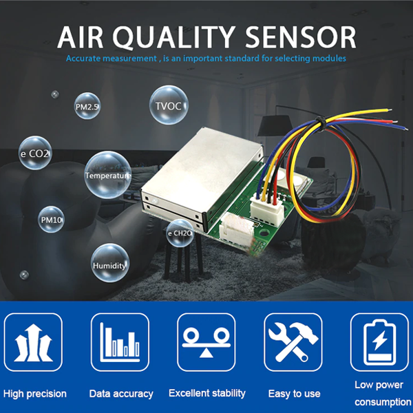 Air Quality 7 Sensor RS485