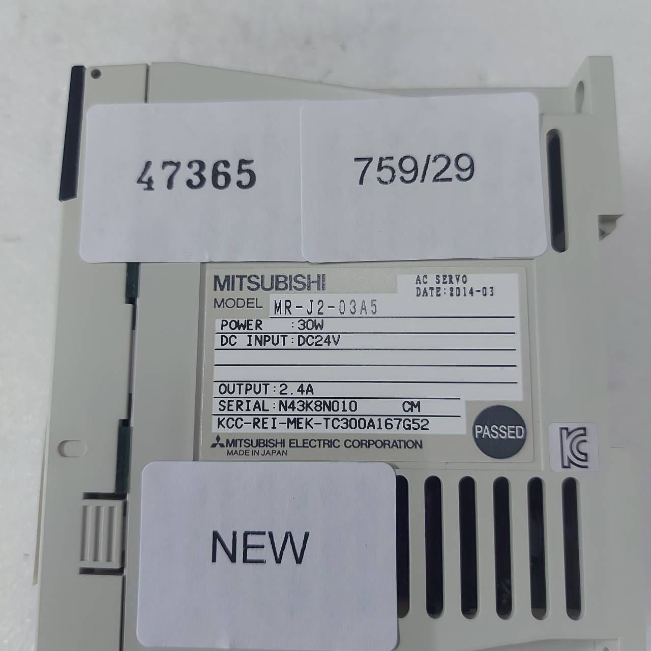 MR-J2-03A5 SERVO DRIVE"MITSUBISHI"