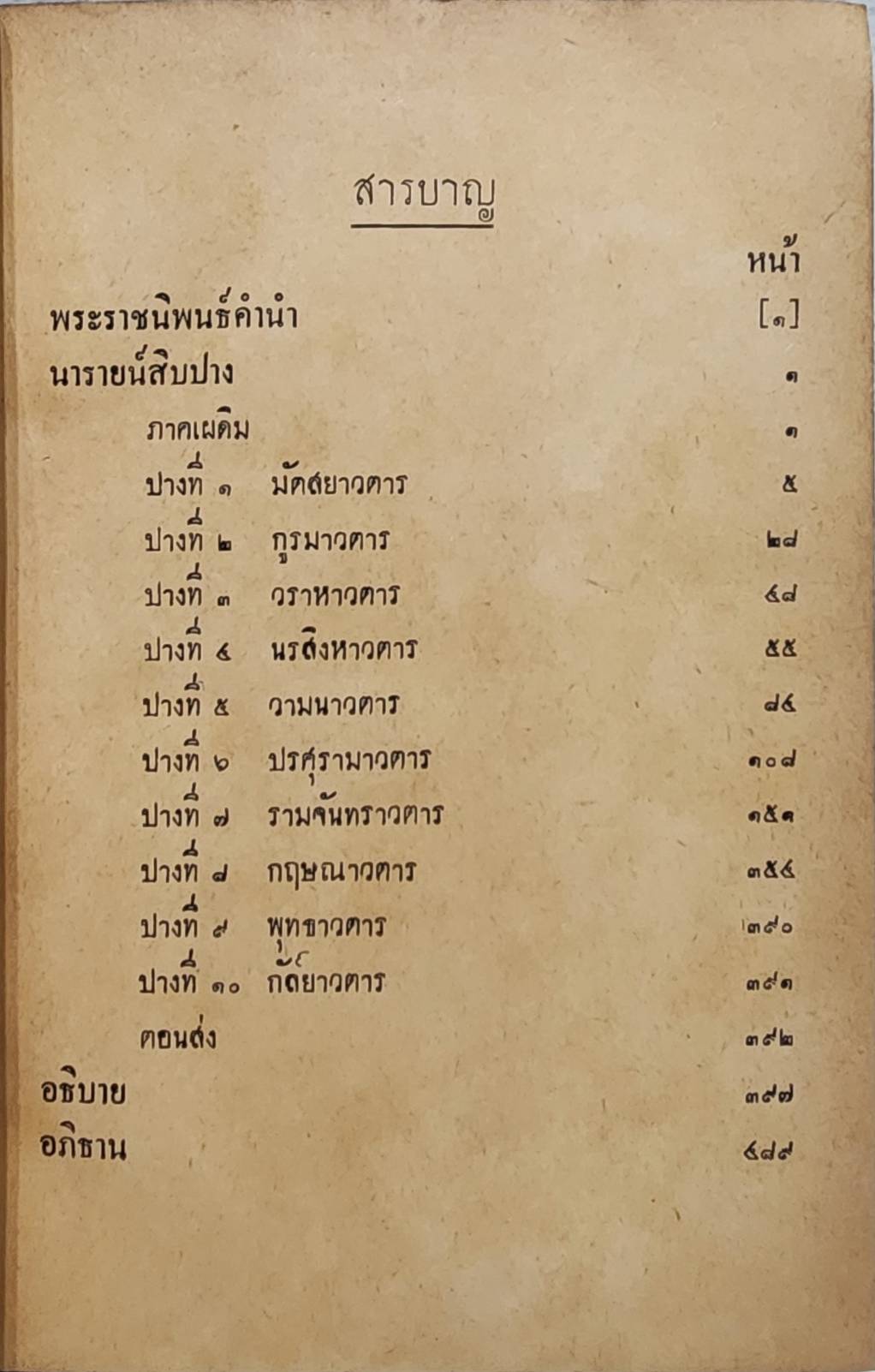 นารายน์สิบปาง ลิลิต สมเด็จพระรามาธิบดีศรีสินทรมหาวชิราวุธพระมงกุฎเกล้าเจ้าอยู่หัว ทรงพระราชนิพนธ์ SKU-09978 2