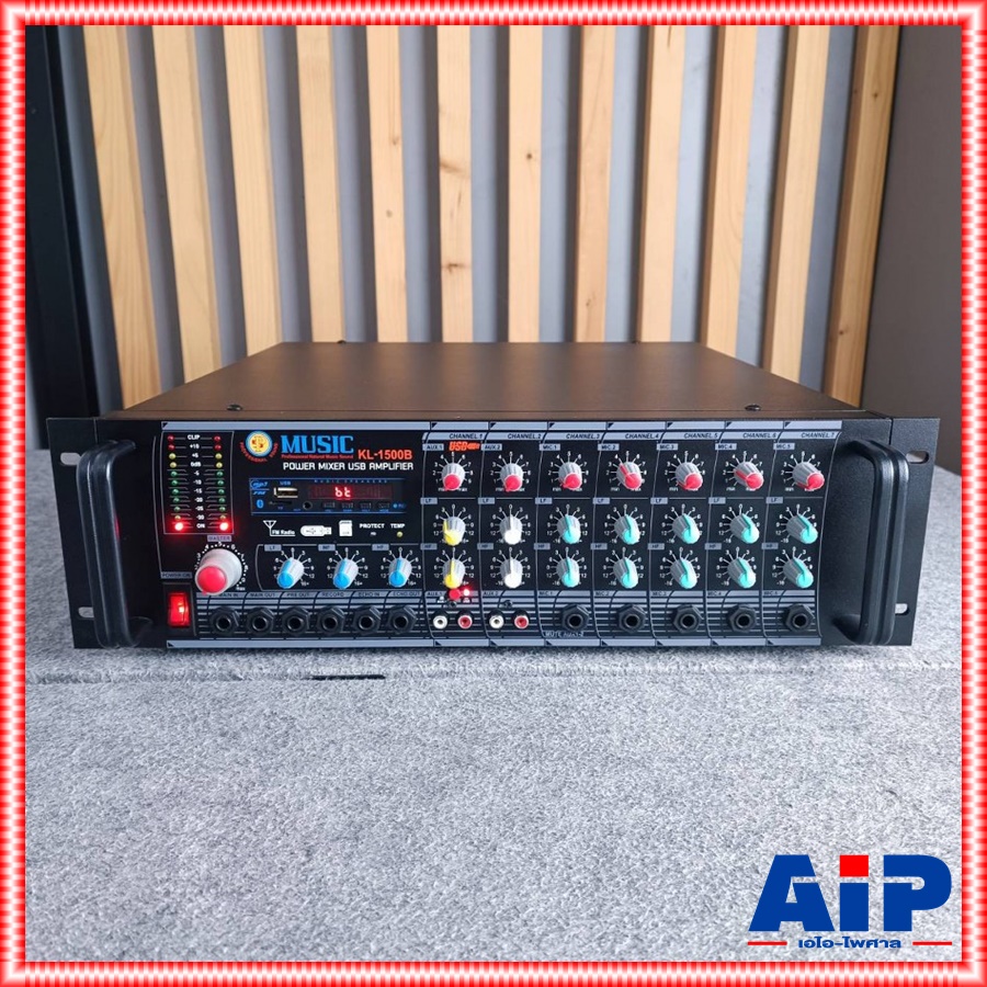 MUSIC KL-1500B แอมป์LINE เสียงตามสาย งานกระจายเสียง KL1500B KL 1500B มิวสิค KL1500 KL-1500 KL 1500 เอไอ-ไพศาล