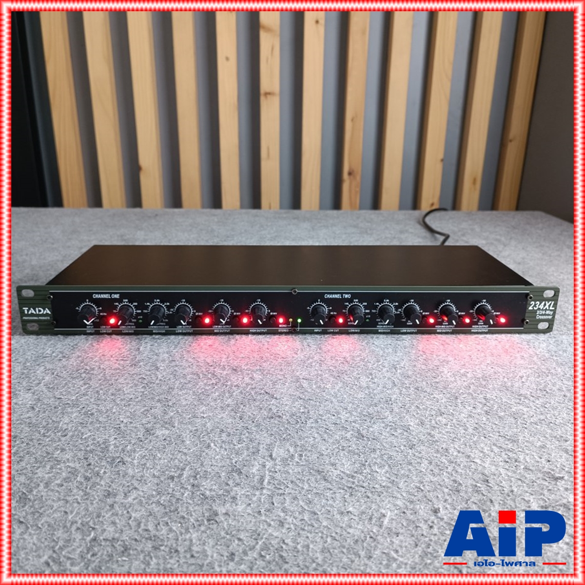 TADA 234XL crossover ครอสโอเวอร์อนาล็อก เครื่องแยกสัญญาณเสียง234XL Electronic crossover TADA รุ่น 234 XL ครอส2ทาง 234xl เอไอ-ไพศาล