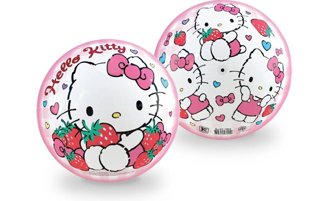 KT-7904 ลูกบอลคิตตี้ 9 นิ้ว ลิขสิทธิ์ถูกต้อง ลูกละ