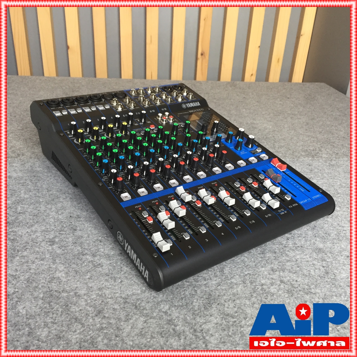 YAMAHA MG12XU MIXER สินค้าของแท้มีใบรับประกัน MG 12 XU MG12 XU MG-12XU MG-12 XU มิกเซอร์ 2ช่อง มีเอฟเฟค เอไอ-ไพศาล +++