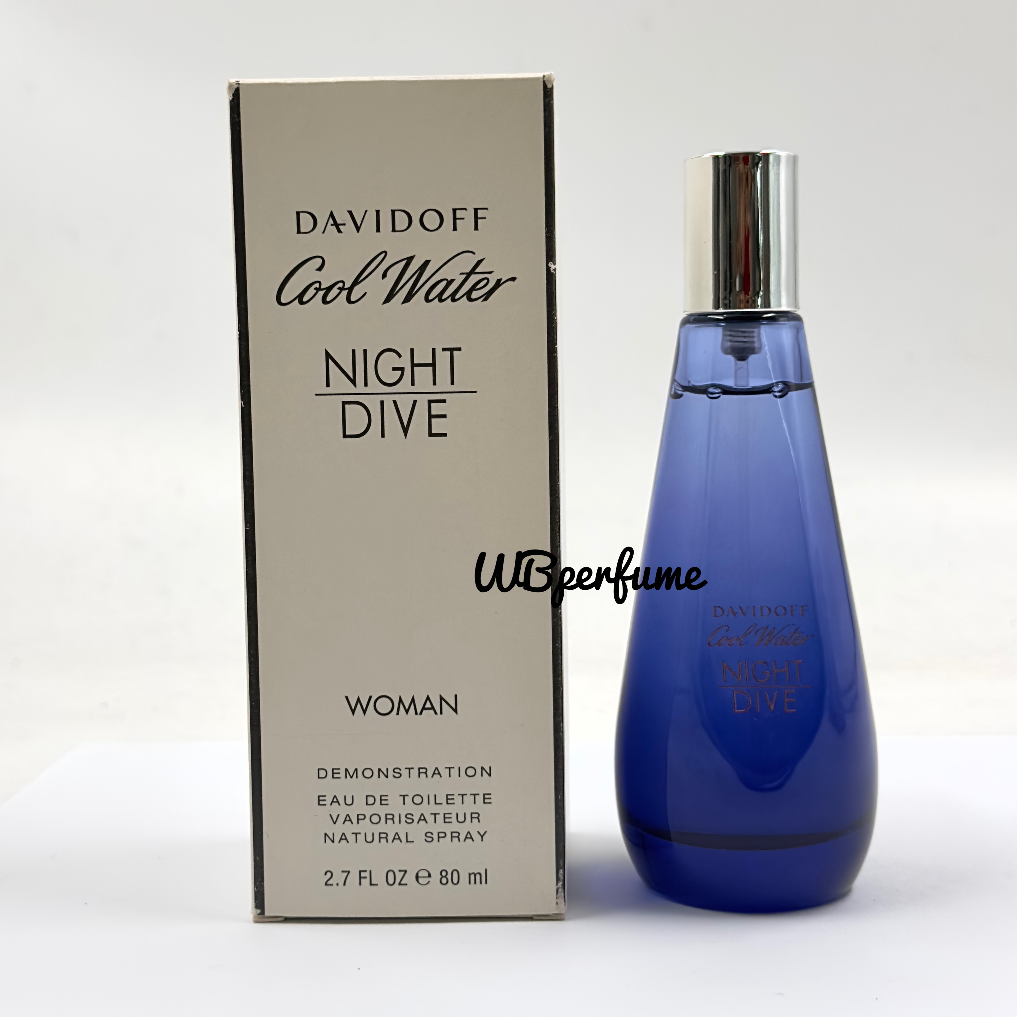 น้ำหอม Davidoff Cool Water Night Dive for wome EDT 80 ml. Tester