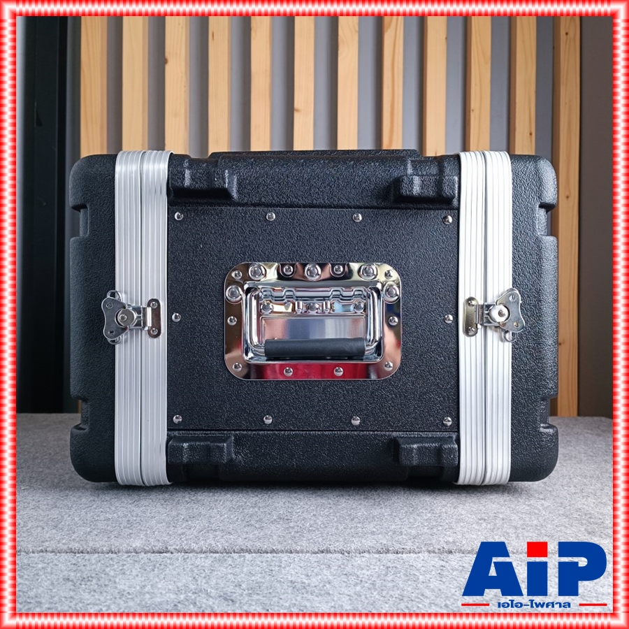 สีดำ NPE RACK RC-ABS6UM ลึก12นิ้ว กล่องใส่เครื่องเสียง RC ABS 6UM ABS 6 UM แร็คพลาสติก ABS6UM แร็ค กล่องแร็ค abs rack 6um เอไอ-ไพศาล