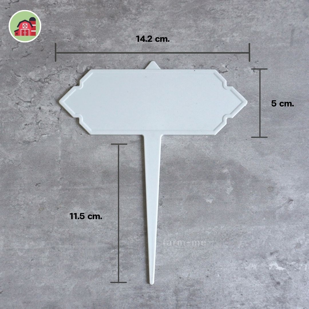 ป้ายชื่อต้นไม้ แบบปัก ขนาดใหญ่