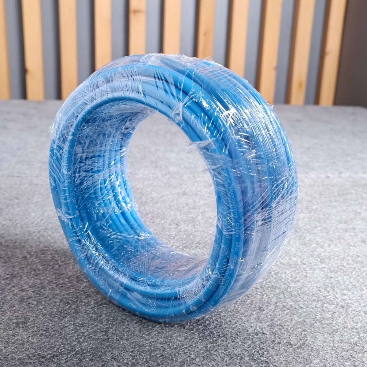 สีน้ำเงิน ขด20เมตร CM สายไมค์สเตอริโอ 6mm M2-2323 สายไมค์ST 23AWG M2 2323 สายสัญญาณ ST สายไมค์CM สายไมค์ 6mm เอไอ-ไพศาล