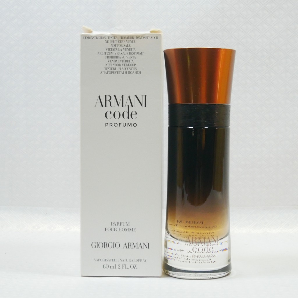 น้ำหอมของแท้ 100% GIORGIO ARMANI CODE PROFUMO EDP V60ML Tester