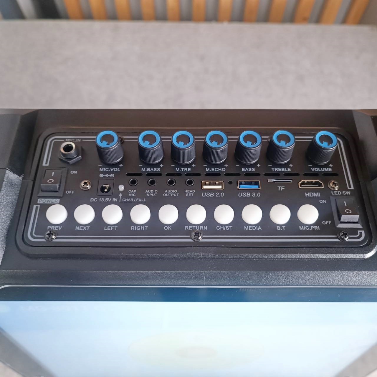 MGX MG-8911Q ลำโพง มีจอ14.1นิ้ว ลำโพงล้อลาก หน้าจอทัชสกรีน 14 นิ้ว MG 8911Q MG8911Q เอไอ-ไพศาล