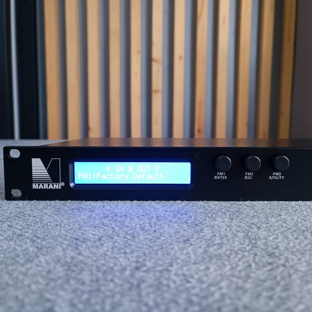 MARANI DPA480P 4IN 8OUT loudspeaker processor ครอสโอเวอร์ ครอสโอเวอร์ดิจิตอล โปรเซสเซอร์ DPA 480 P DPA-480P เอไอ-ไพศาล +++