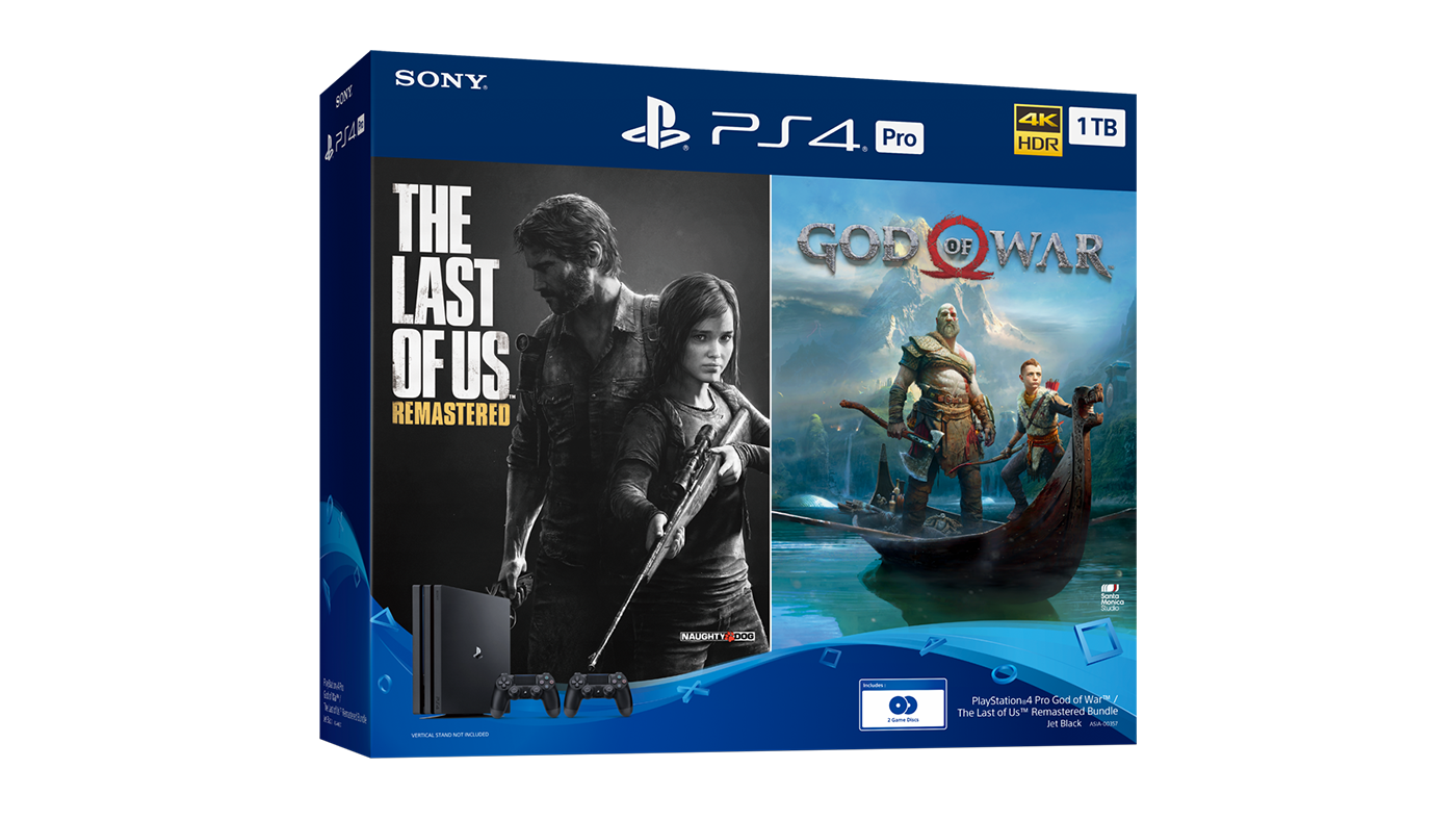 PS4 Pro God of War™ / The Last of Us™ Remastered Bundle